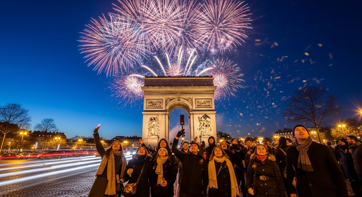 2,5 Tage Paris zu Silvester ab 99,99 € – Champs‑Élysées & Eiffelturm‑Magie